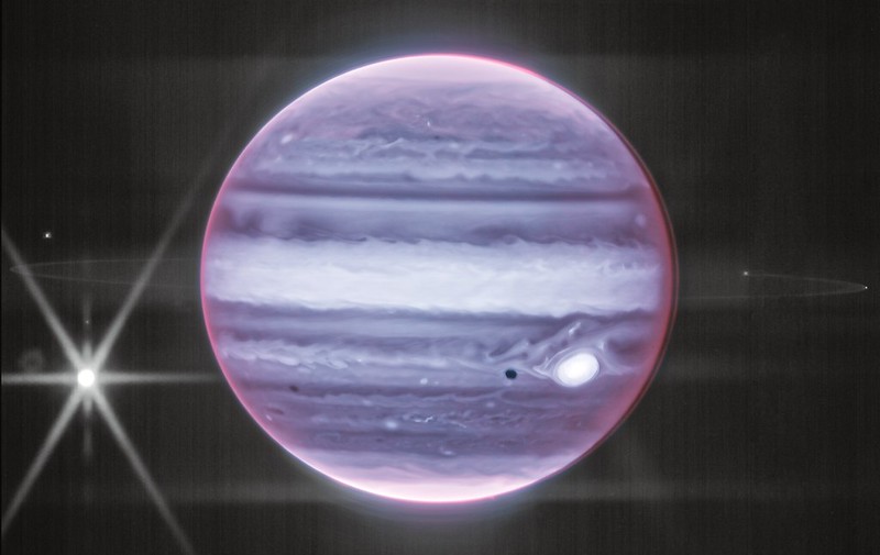 Jupiter in infrared