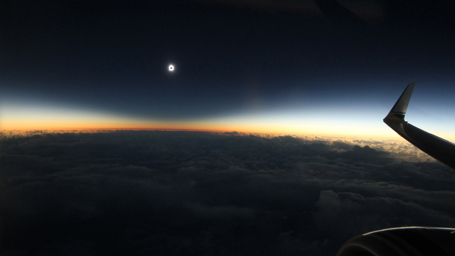 Totaility seen from an aircraft in 2016