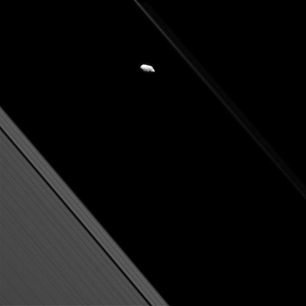 Prometheus and F ring