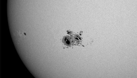 Active Region 2192 on October 22, 2014