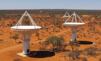 Australia's ASKAP radio antennas