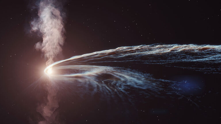 Star-shredding Black Hole Makes Ghostlike Particle - Sky & Telescope