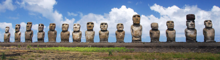 Ahu Tongariki on Rapa Nui (Easter Island)
