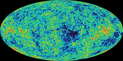 cosmic microwave background sky