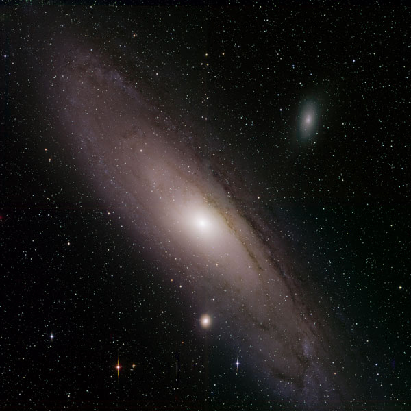 Andromeda in ZTF field of view