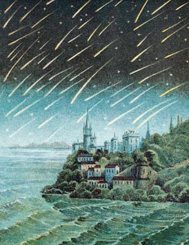 1872 Andromedid meteor 