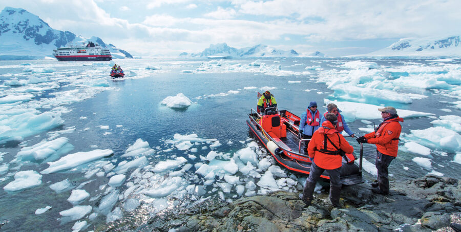 Antarctic landing