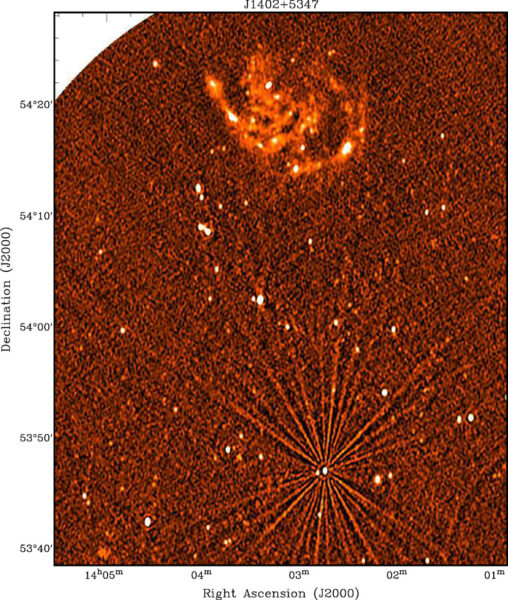 Twinkling quasar