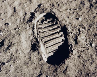 Apollo 11 footprint