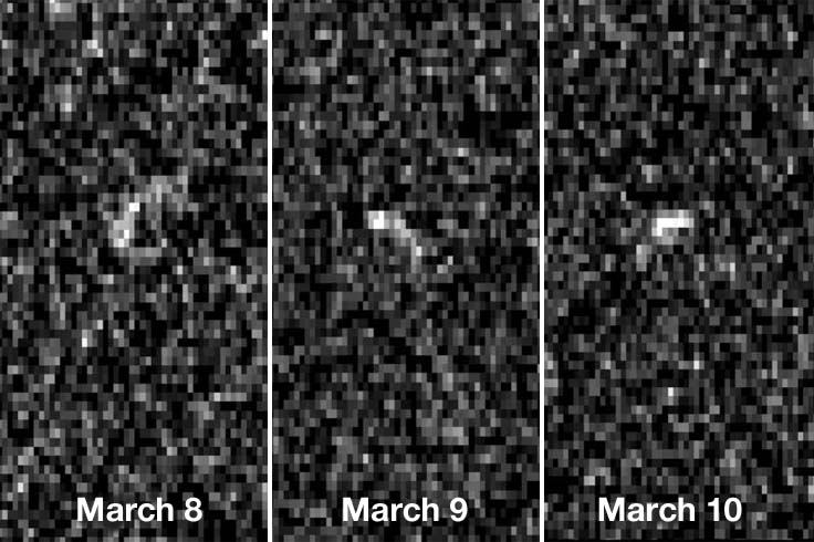 Apophis radar images in 2021