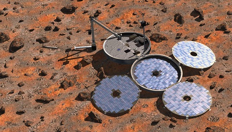 Beagle 2 on Mars