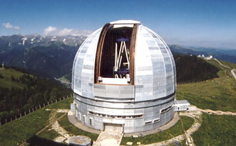The 6-m BTA telescope in Russia