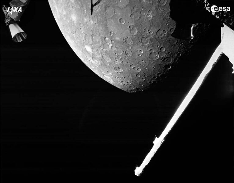 Mercury, imaged by BepiColombo