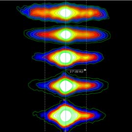 Beta Pictoris disk at several wavelengths