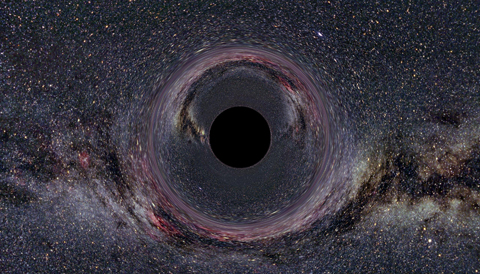 black holes and warped space time