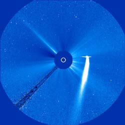 SOHO view of Comet Bradfield