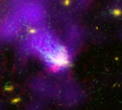 Galaxy C153 in multiwavelengths