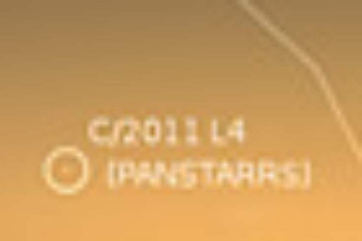 Comet Pan-STARRS in March 2013