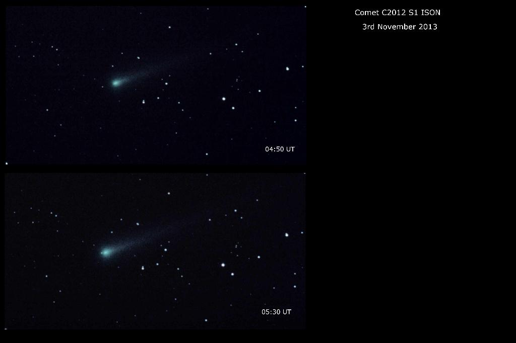 Comet ISON 3rd Nov | Andrew Johnson - Sky & Telescope - Sky & Telescope