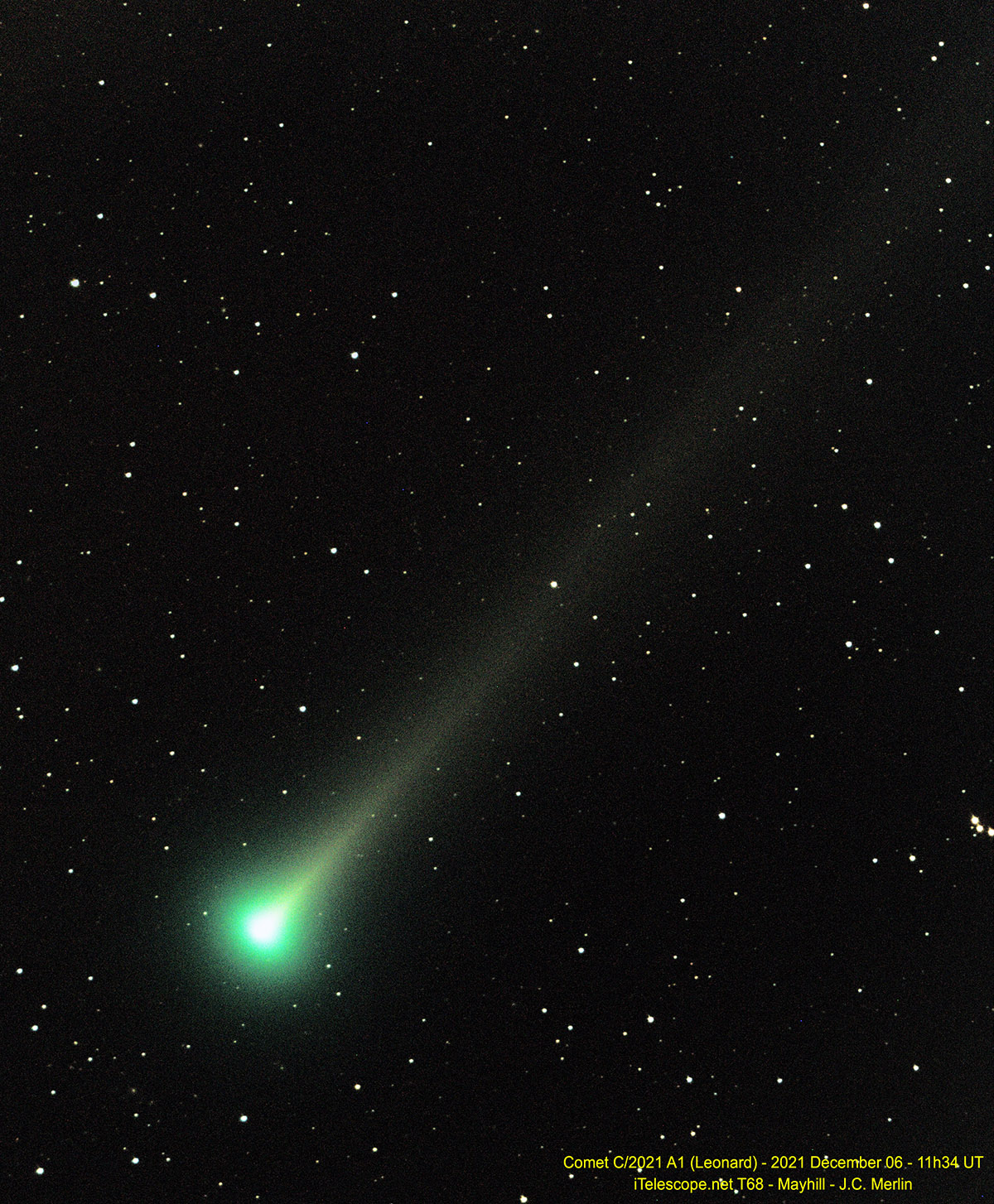 Comet C2021 A1 Leonard Sky And Telescope Sky And Telescope 