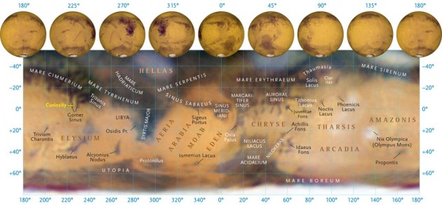 Mars Map