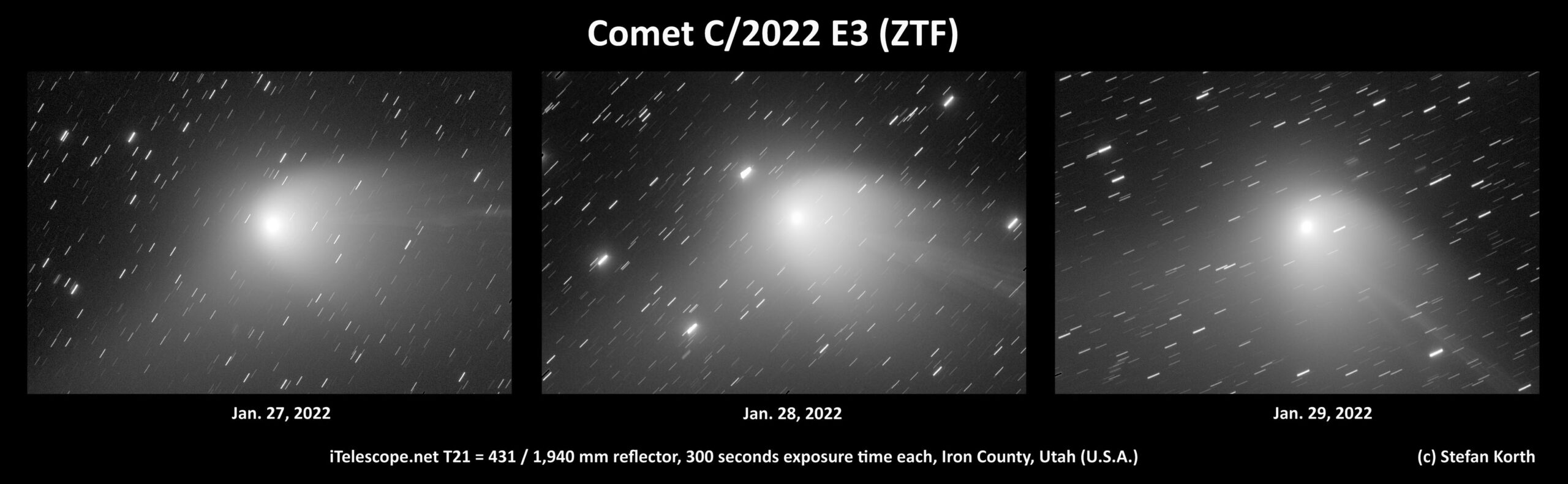 Three Days in the Life of C/2022 E3 (ZTF) - Sky & Telescope - Sky ...