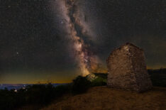 Milky Way from Monteboaggine  