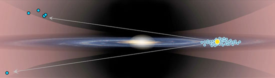 Five Cepheids in Milky Way's flared disk