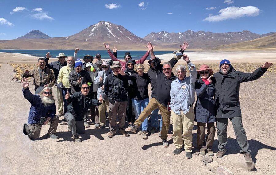 Chile 2022 group at Laguna Miscanti