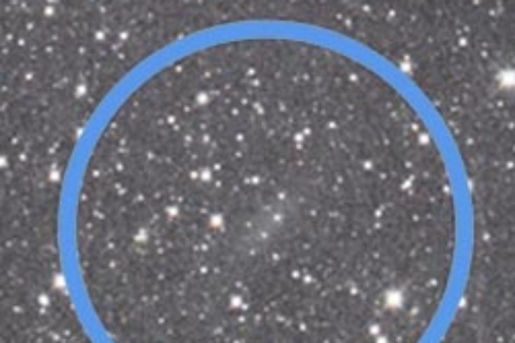 Close-up of NGC 253-dw2 discovery photo