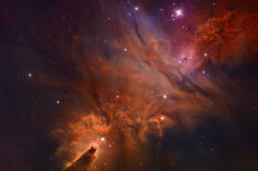 Cone Nebula In Colorized SHO  