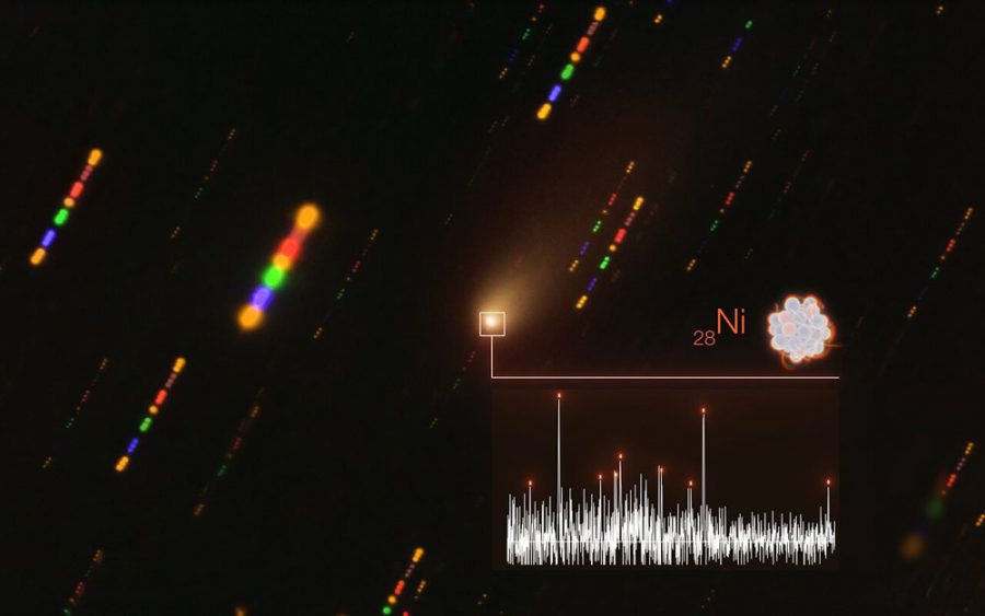 Comet Borisov's spectrum