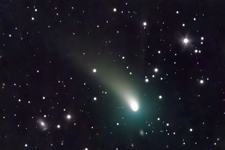 Comet ZTF (C/2022 E3) up close