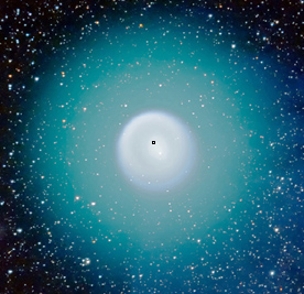 Comet Holmes on Nov. 1, 2007