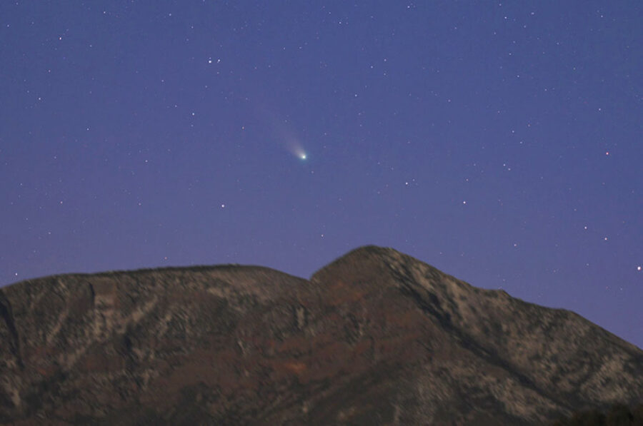 Comet Leonard from Arizona