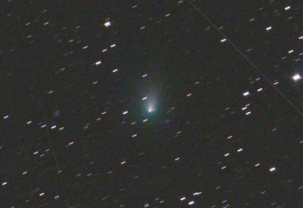 Comet Leonard on October 10, 2021