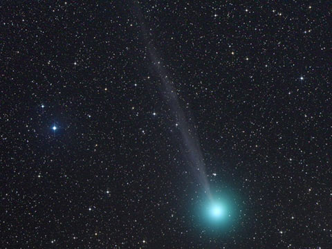 Comet Lovejoy imaged on December 30th by Alan Tough in Australia.