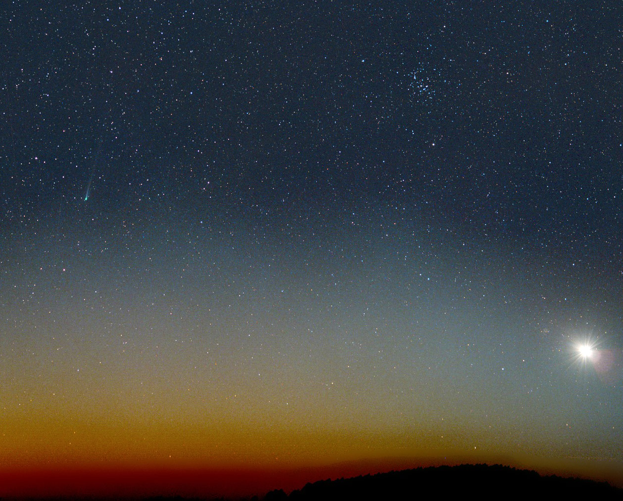 Comet Nishimura (2023 P1) by Michael Jaeger Sept. 5, 2023 