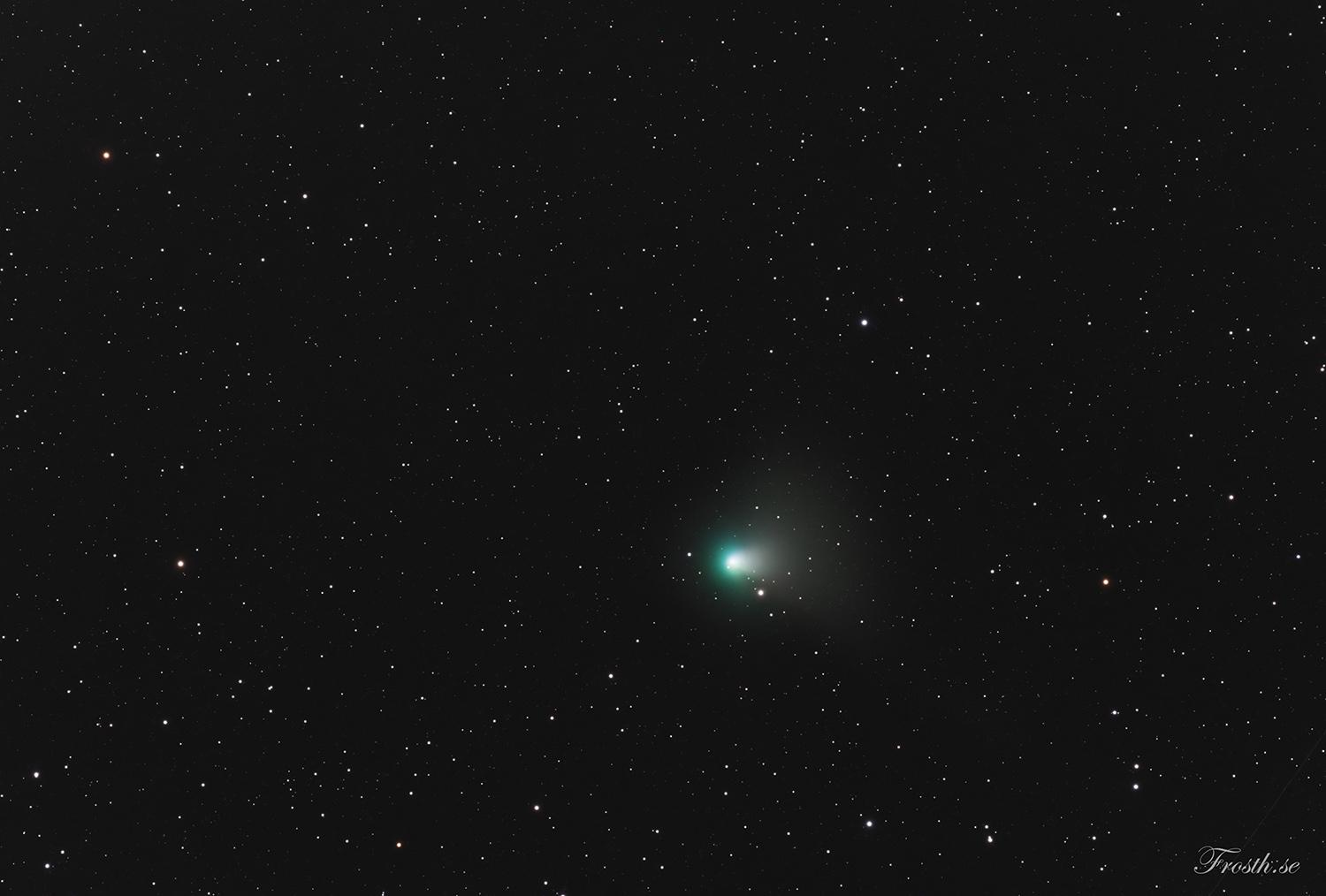 Comet C/2022 E3 (ZTF) on January 3, 2023, imaged from Sweden by Frosth Astrophotography