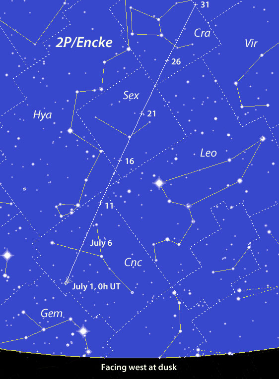 Comets to Catch in 2020 - Sky & Telescope - Sky & Telescope