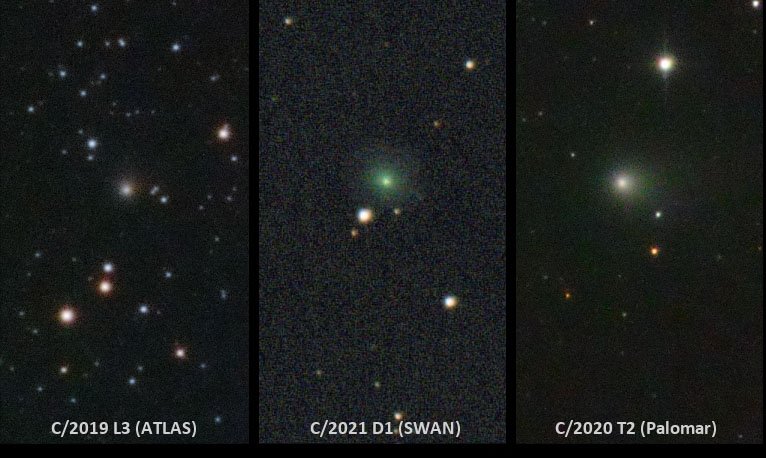 Comets in April 2021 / Jose Chambo