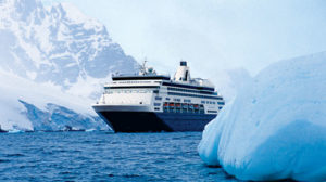 Cruising through Antarctica