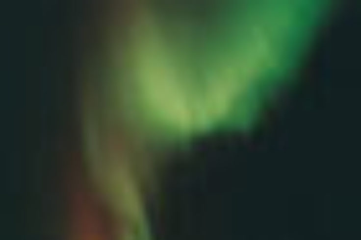 Auroral curtain