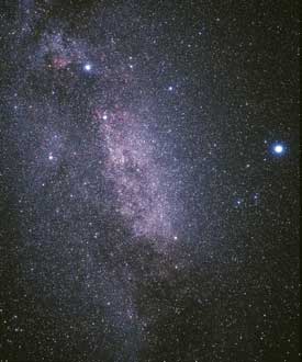 Milky Way in Northern Cross