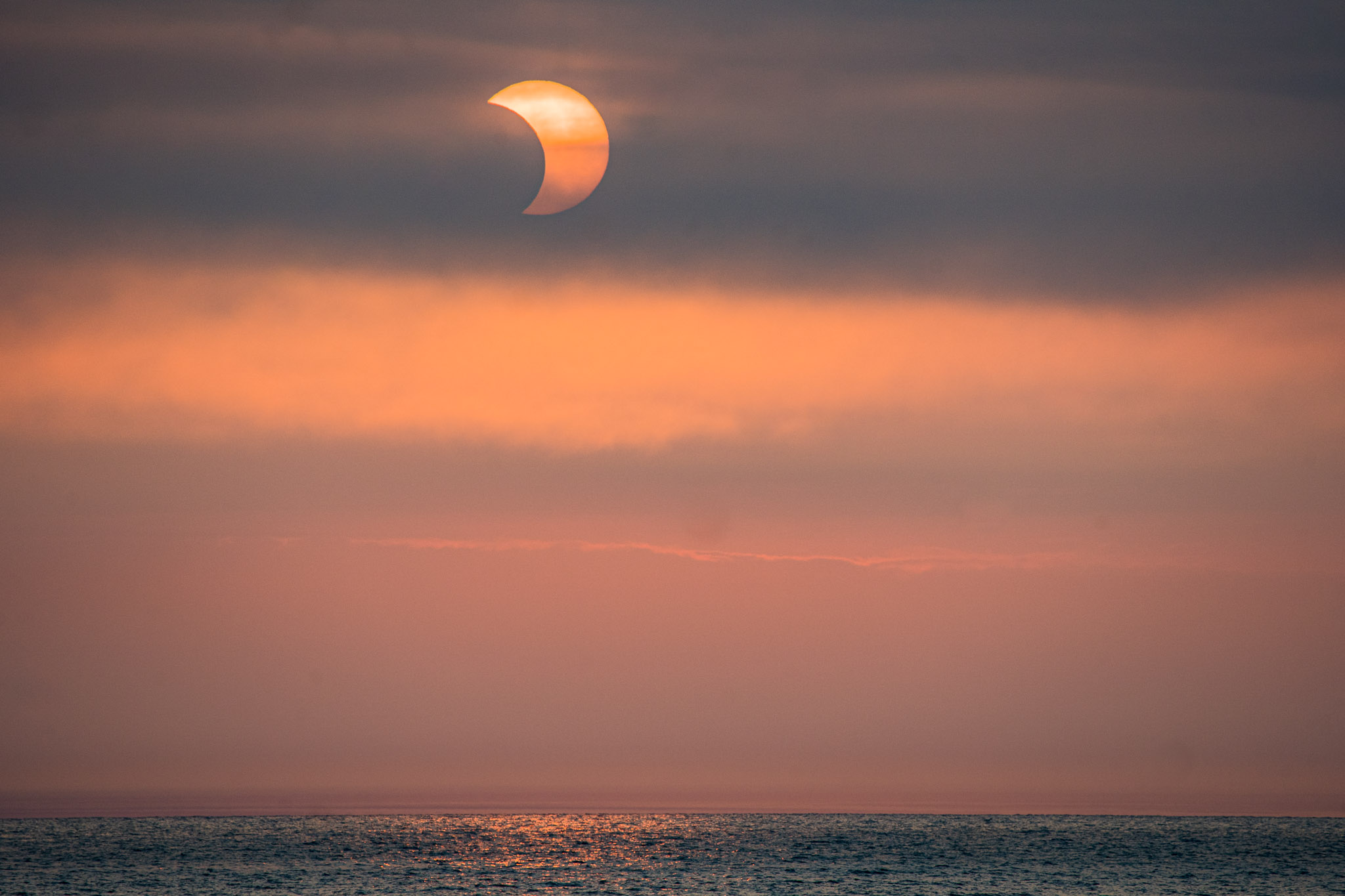 Partial Solar Eclipse From The Thumb of Michigan Sky & Telescope