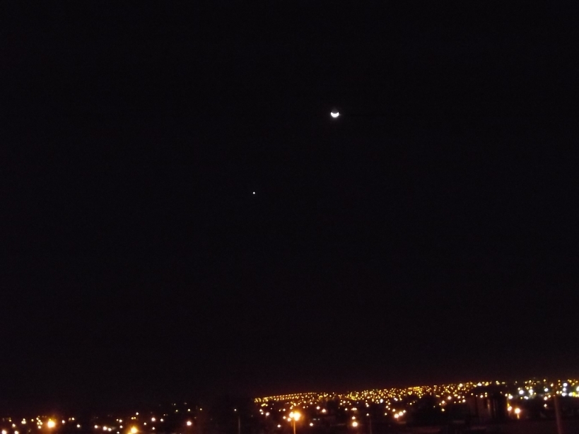 Three days study Moon-Venus | Pepe Guerrero - Sky & Telescope - Sky ...