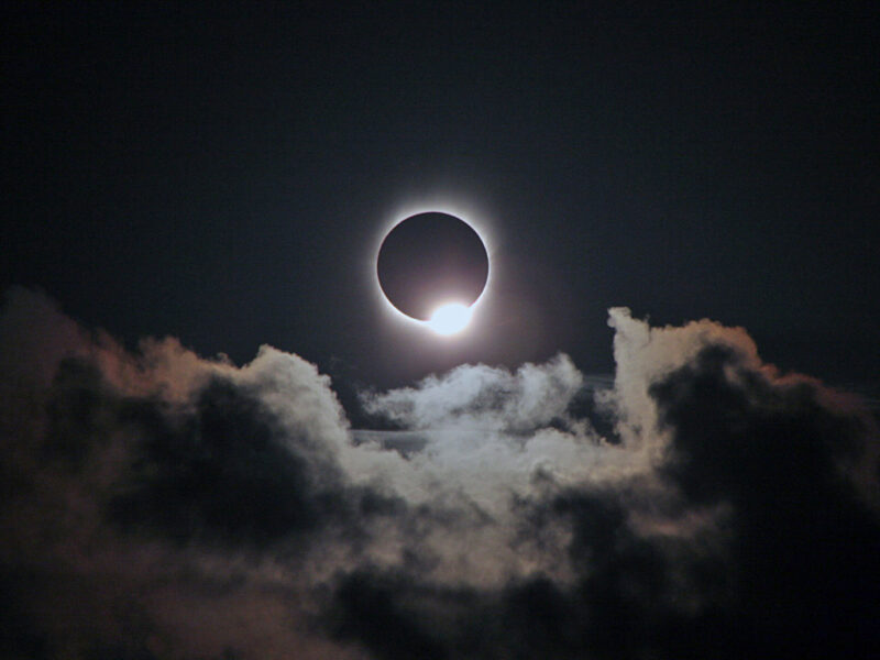 Diamond Ring during Solar Eclipse