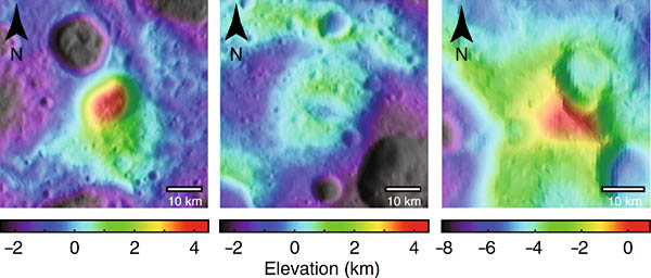 Domes on Ceres