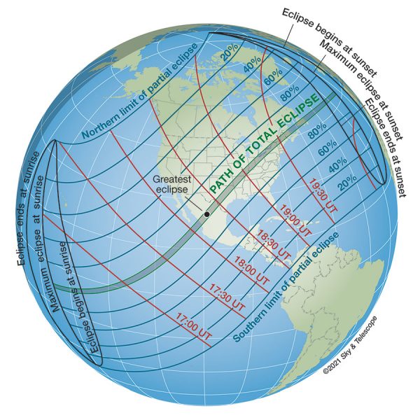 T 3 Years Until The 2024 Total Solar Eclipse Sky Telescope Sky   EclipseGlobe Apr2024 Complete 900px 600x600 