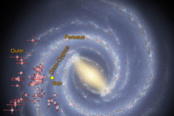 Mapping the Milky Way with embedded star clusters